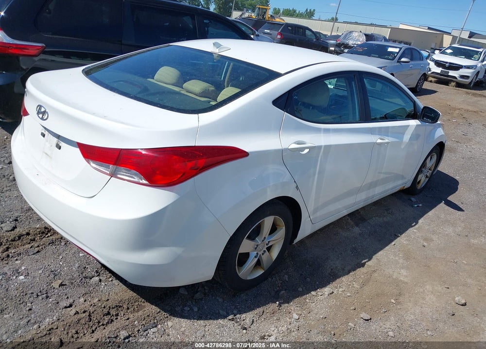 2013 HYUNDAI ELANTRA GLS VIN: 5NPDH4AE6DH263985
