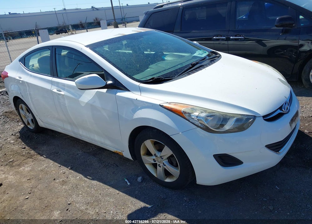 2013 HYUNDAI ELANTRA GLS VIN: 5NPDH4AE6DH263985