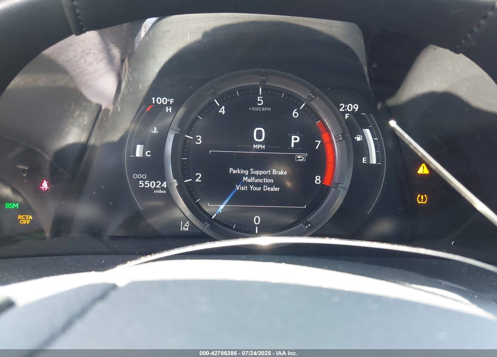 2019 LEXUS ES 350 VIN: 58ABZ1B10KU037589
