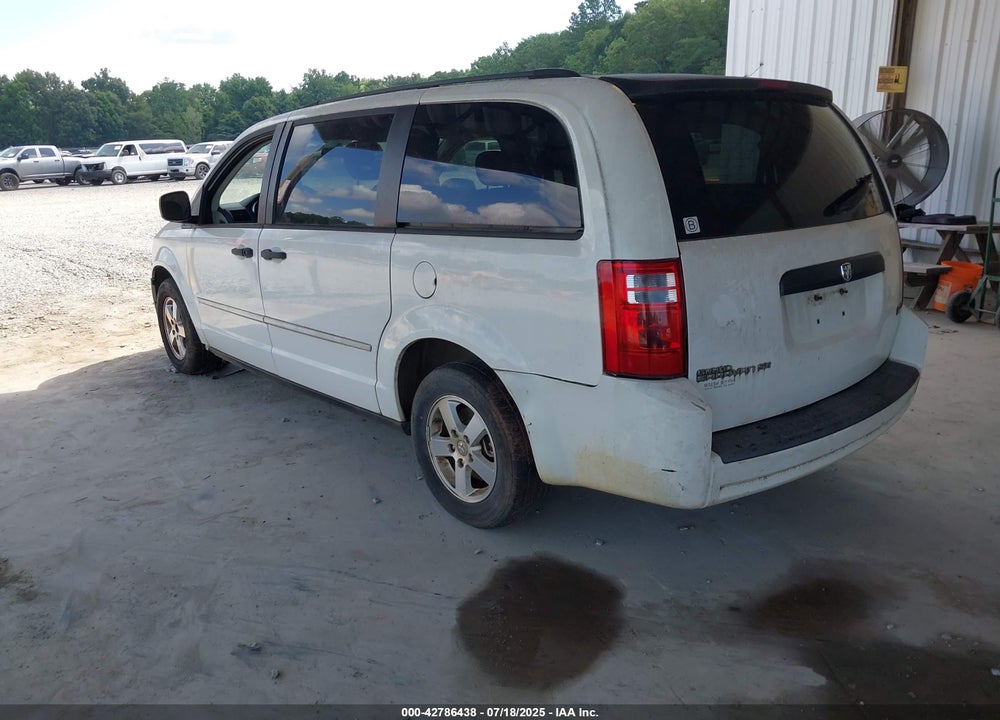 2008 DODGE GRAND CARAVAN SE VIN: 1D8HN44H48B127363