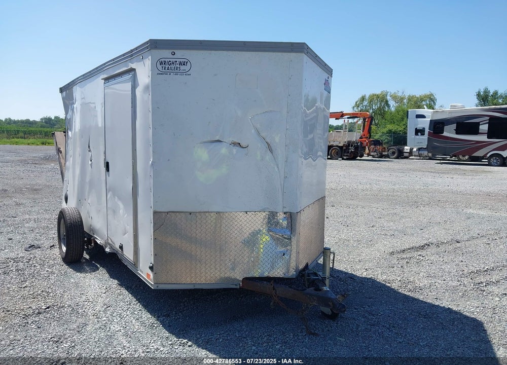 2022 UNITED ENCLOSED TRAILER VIN: 7RXTE1213NA200268