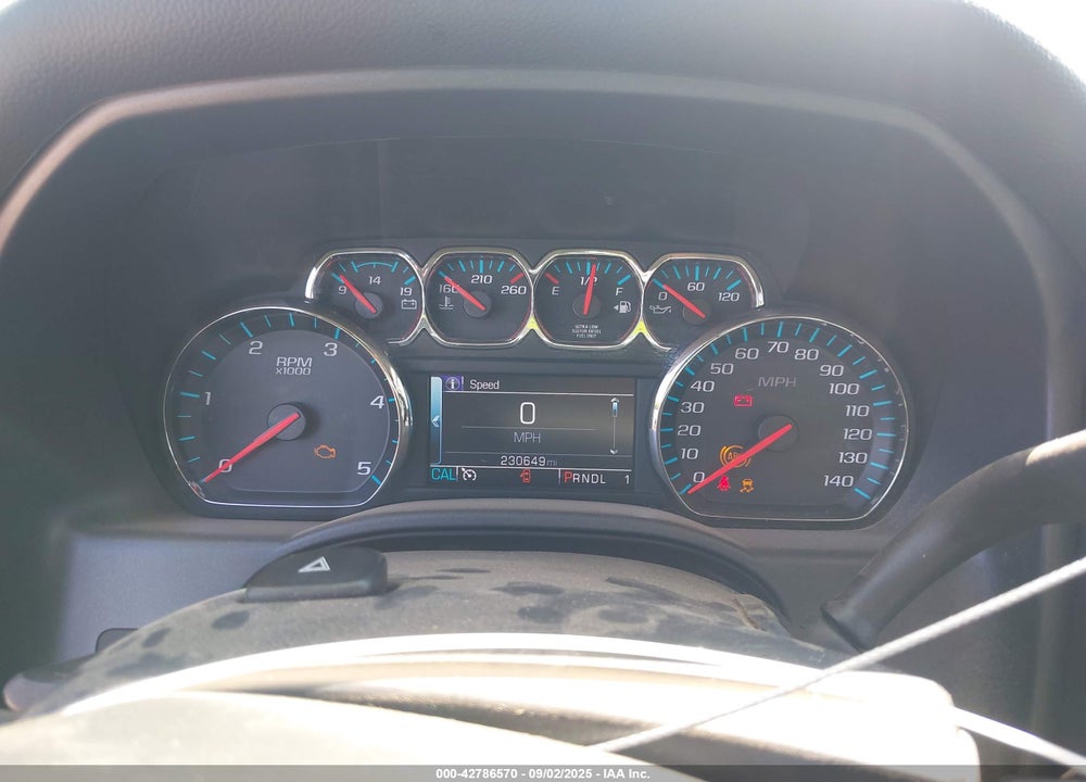 2018 CHEVROLET SILVERADO 2500 VIN: 1GC1CVEY6JF153519