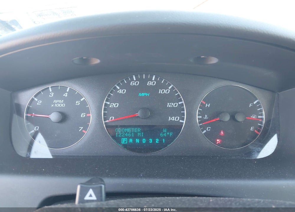 2008 CHEVROLET IMPALA VIN: 2G1WU583189267622