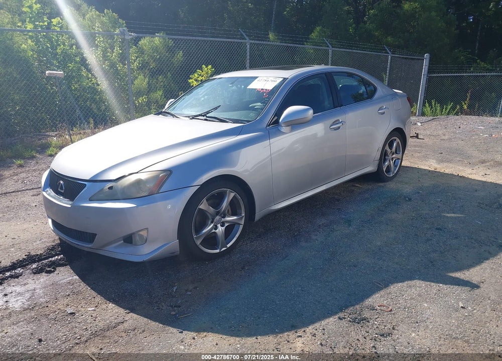 2007 LEXUS IS 250 VIN: JTHBK262672024677