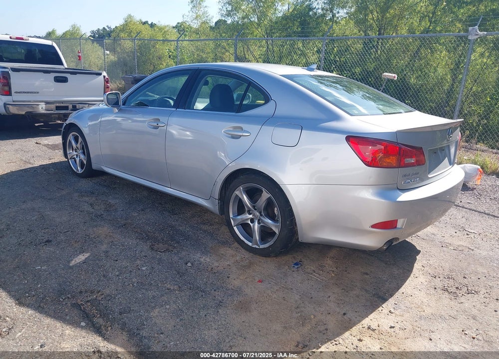 2007 LEXUS IS 250 VIN: JTHBK262672024677