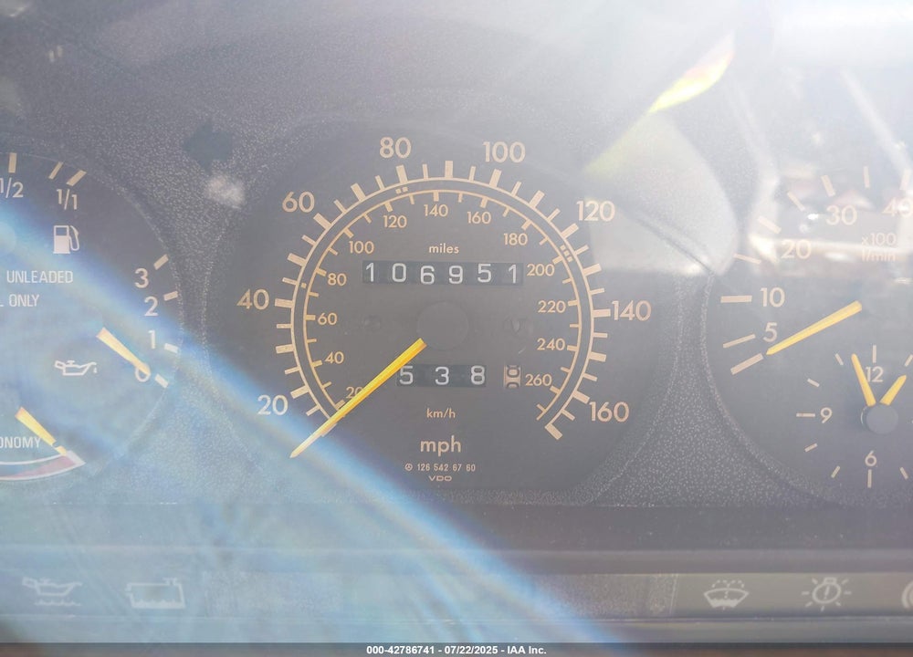 1990 MERCEDES-BENZ 560 SEL VIN: WDBCA39E9LA543211