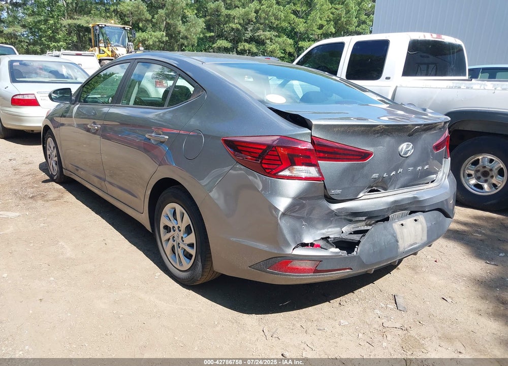 2019 HYUNDAI ELANTRA VIN: KMHD74LF8KU779580