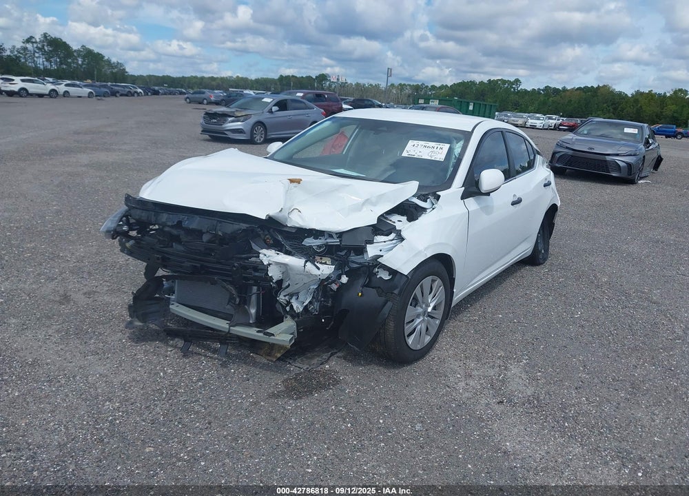 2025 NISSAN SENTRA VIN: 3N1AB8BV9SY267087