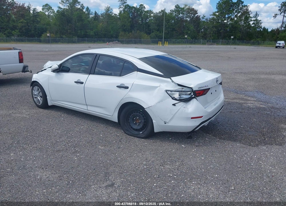 2025 NISSAN SENTRA VIN: 3N1AB8BV9SY267087