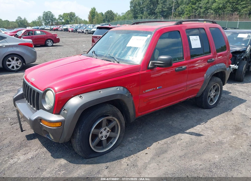 2003 JEEP LIBERTY SPORT VIN: 1J4GL48K63W685037
