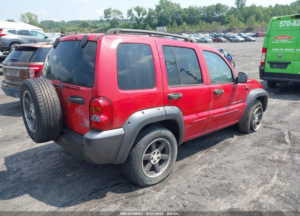 2003 JEEP LIBERTY SPORT VIN: 1J4GL48K63W685037
