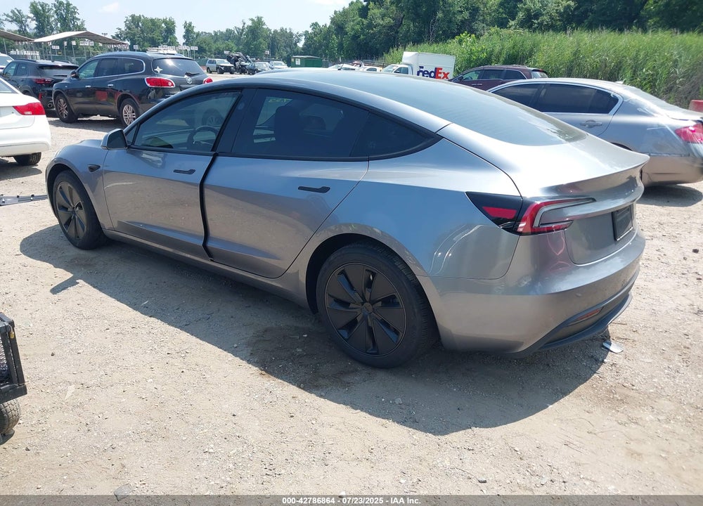 2025 TESLA MODEL 3 VIN: 5YJ3E1EB6SF898168