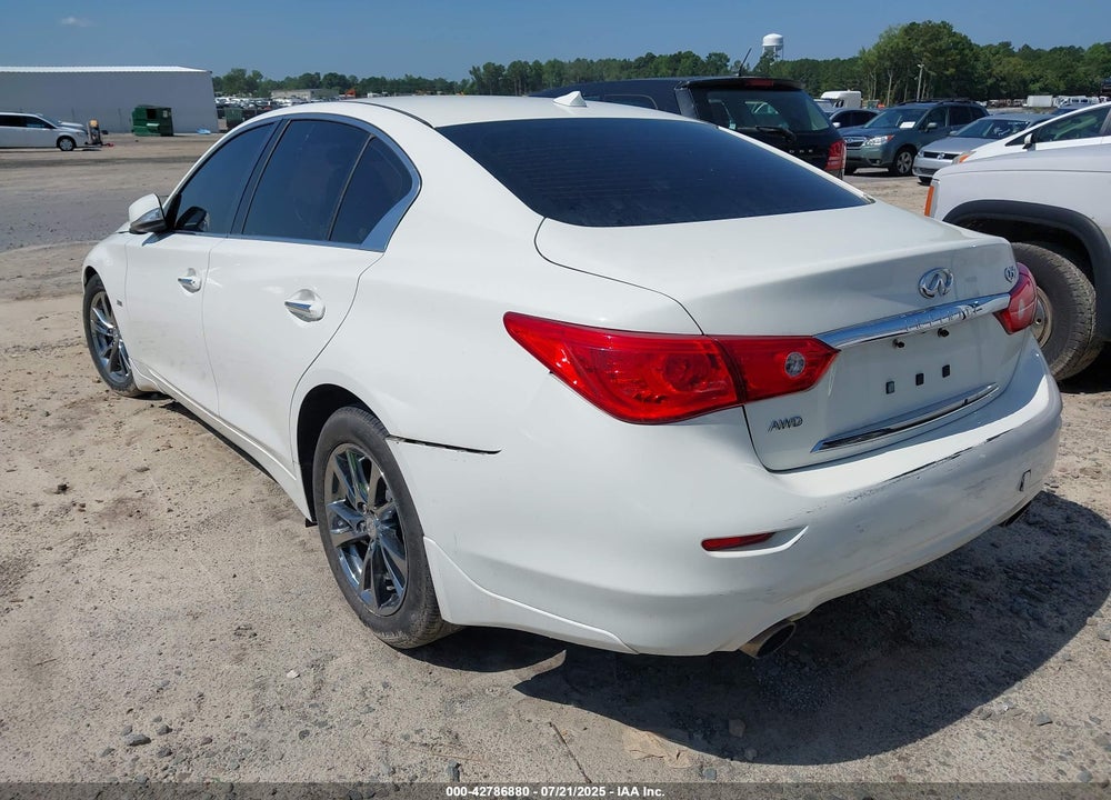 2017 INFINITI Q50 3.0T SIGNATURE EDITION VIN: JN1EV7AR5HM839081