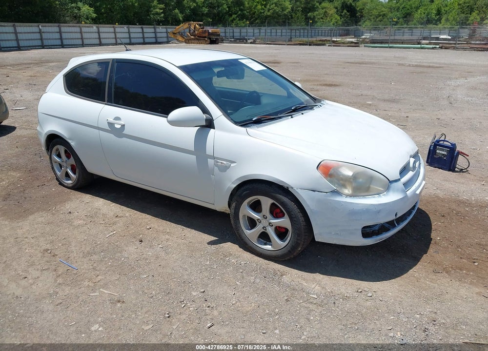 2008 HYUNDAI ACCENT SE VIN: KMHCN36C68U055702