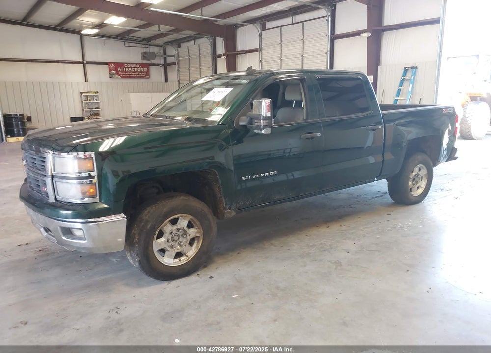 2014 CHEVROLET SILVERADO 1500 2LT VIN: 3GCUKREC5EG445727