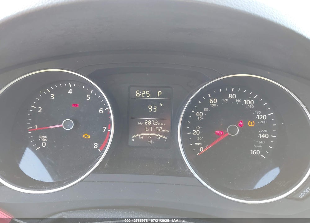 2015 VOLKSWAGEN JETTA VIN: 3VW2K7AJXFM259438