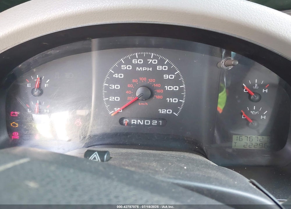 2007 FORD F-150 VIN: 1FTVX12517KD30227