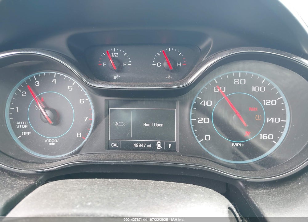 2016 CHEVROLET CRUZE VIN: 1G1BE5SM7G7287709