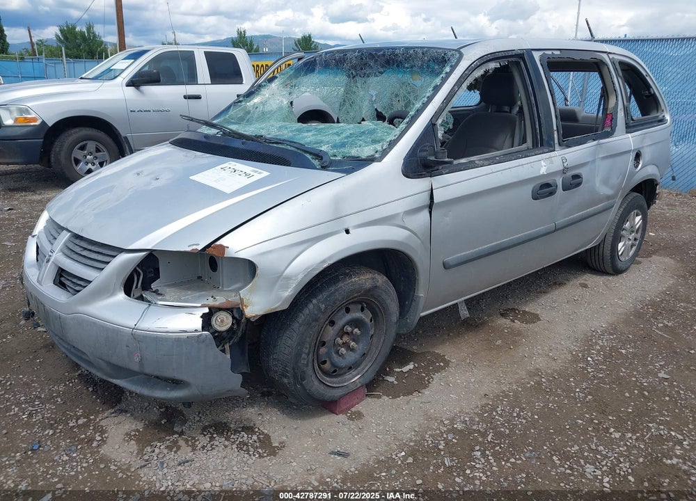2007 DODGE CARAVAN SE VIN: 1D4GP25R27B101698