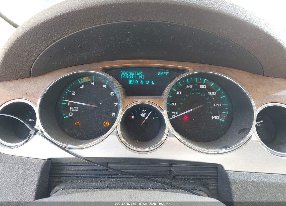 2010 BUICK ENCLAVE VIN: 5GALRCED8AJ149429