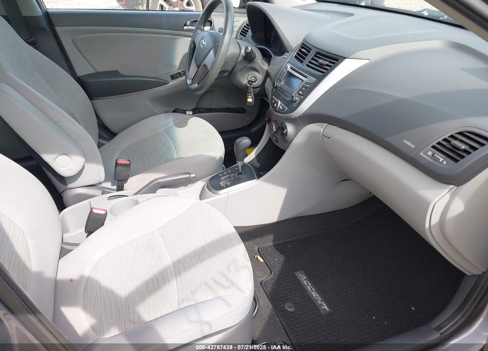 2016 HYUNDAI ACCENT VIN: KMHCT4AE9GU051775