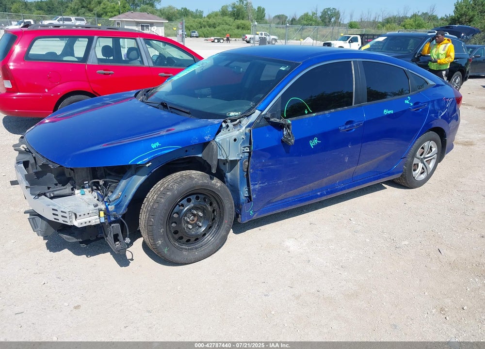 2016 HONDA CIVIC LX VIN: 19XFC2F50GE099176