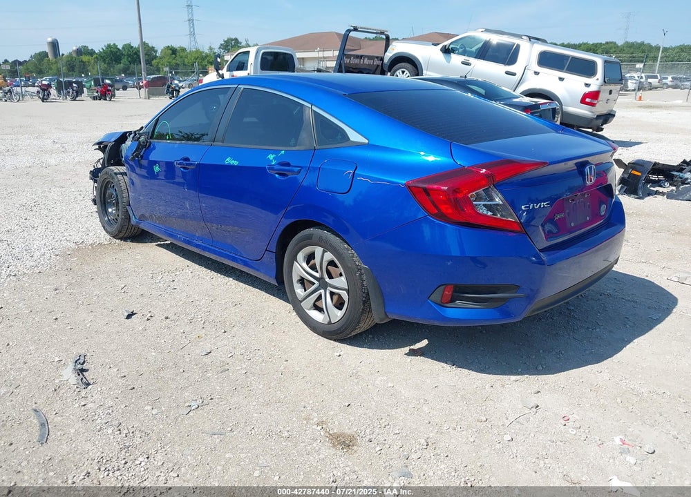 2016 HONDA CIVIC LX VIN: 19XFC2F50GE099176