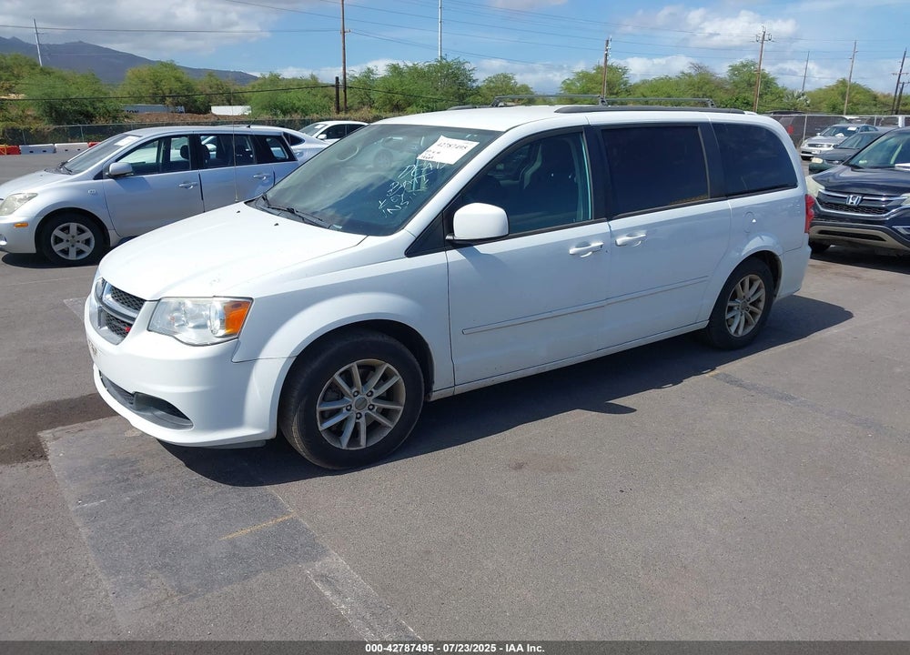 2016 DODGE GRAND CARAVAN SXT VIN: 2C4RDGCG8GR339246