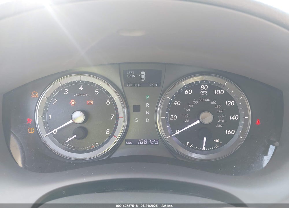 2011 LEXUS ES350 VIN: JTHBK1EG6B2446321