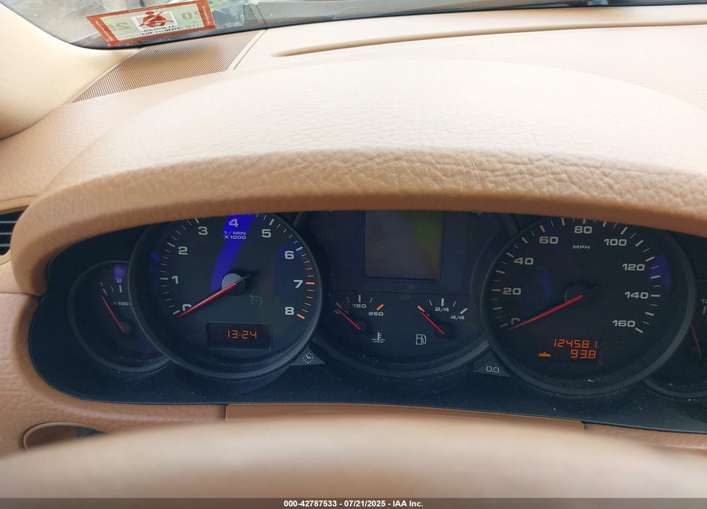 2005 PORSCHE CAYENNE VIN: WP1AA29P35LA25086