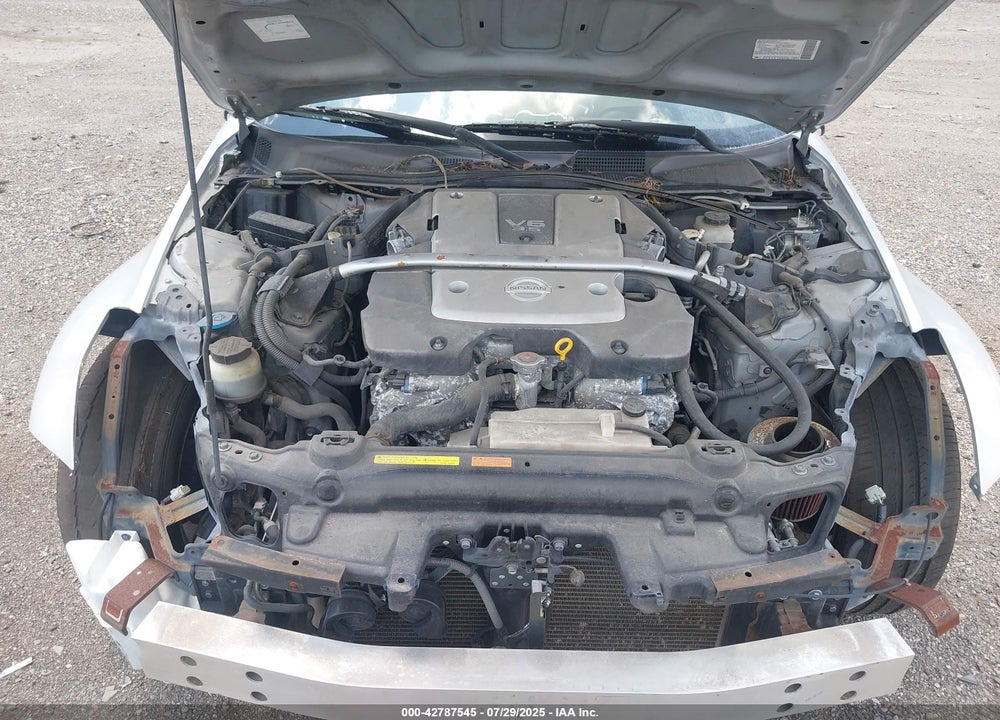 2008 NISSAN 350Z VIN: JN1BZ34D68M706328