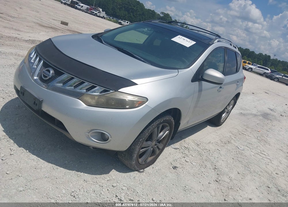 2009 NISSAN MURANO VIN: JN8AZ18W79W117923