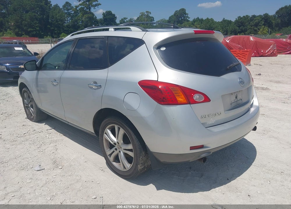 2009 NISSAN MURANO VIN: JN8AZ18W79W117923