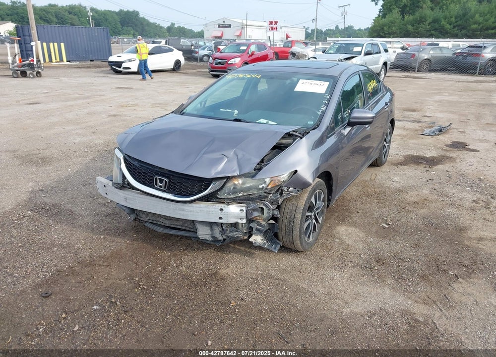 2015 HONDA CIVIC VIN: 19XFB2F80FE004837