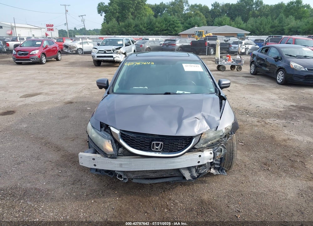 2015 HONDA CIVIC VIN: 19XFB2F80FE004837