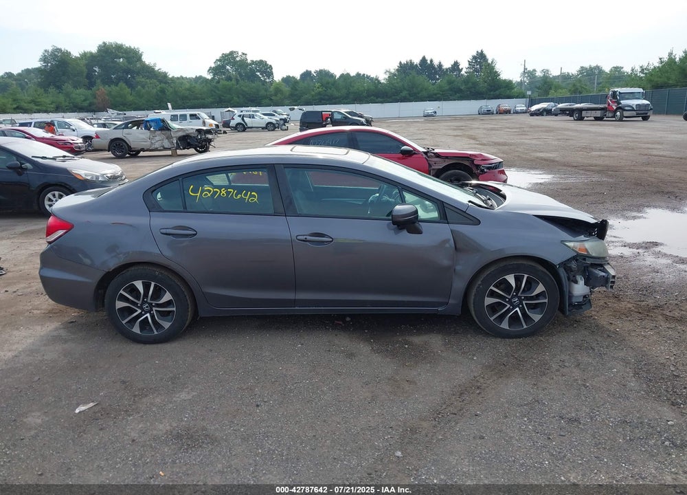 2015 HONDA CIVIC VIN: 19XFB2F80FE004837