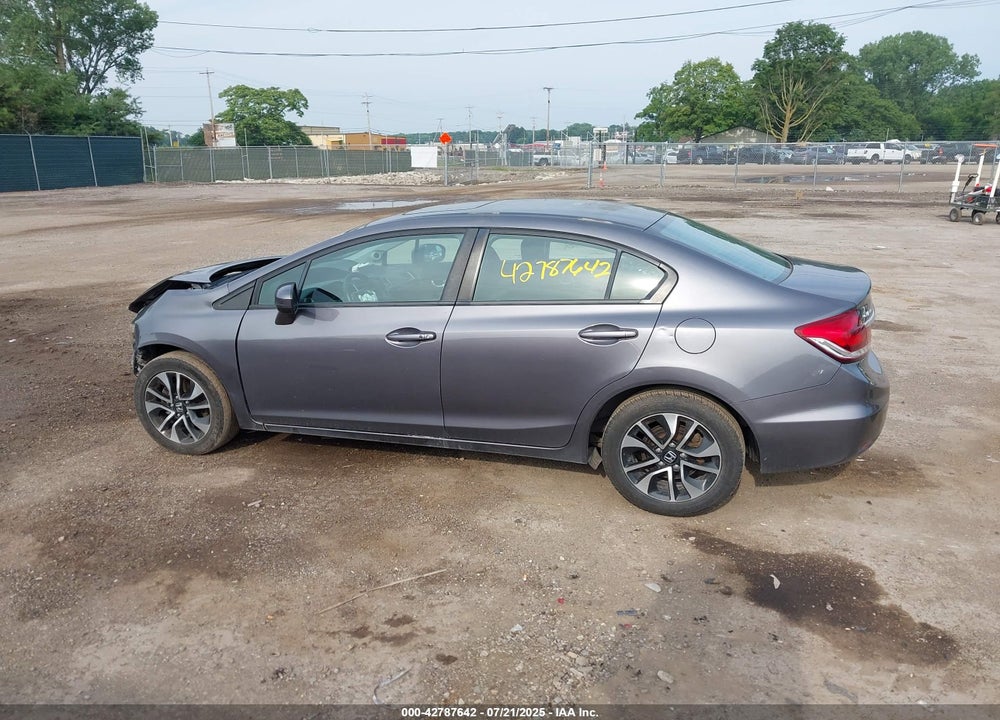 2015 HONDA CIVIC VIN: 19XFB2F80FE004837