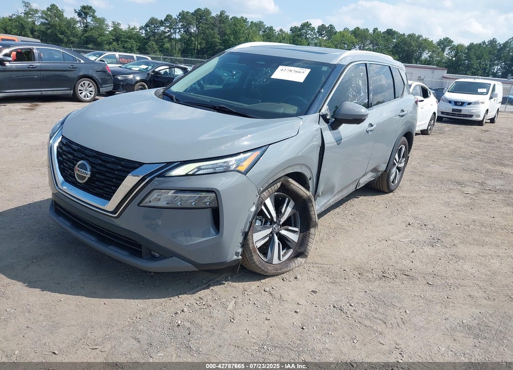 2021 NISSAN ROGUE SL FWD VIN: 5N1AT3CA7MC807634