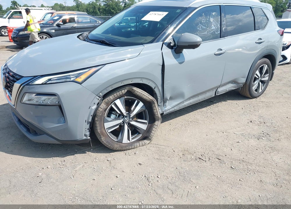 2021 NISSAN ROGUE SL FWD VIN: 5N1AT3CA7MC807634