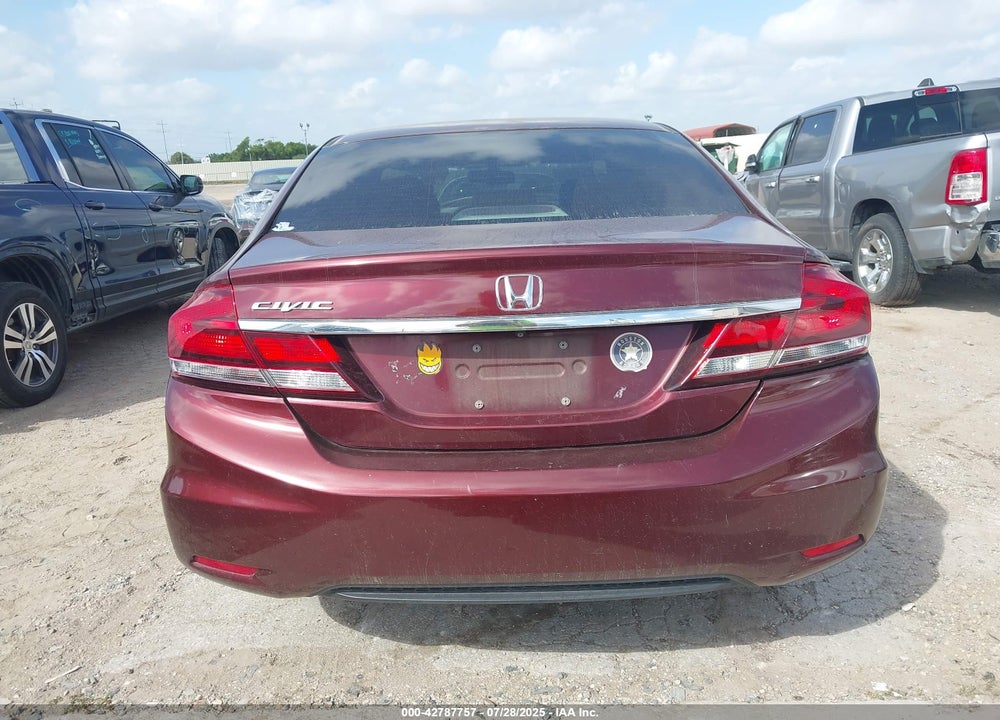 2014 HONDA CIVIC VIN: 2HGFB2F50EH553190