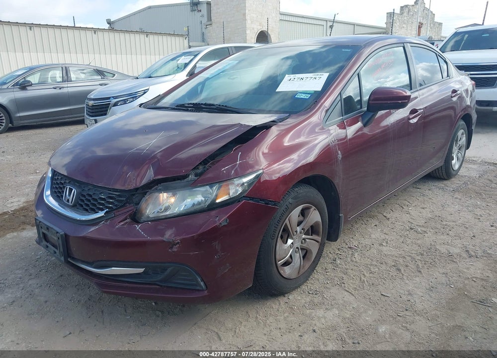 2014 HONDA CIVIC VIN: 2HGFB2F50EH553190