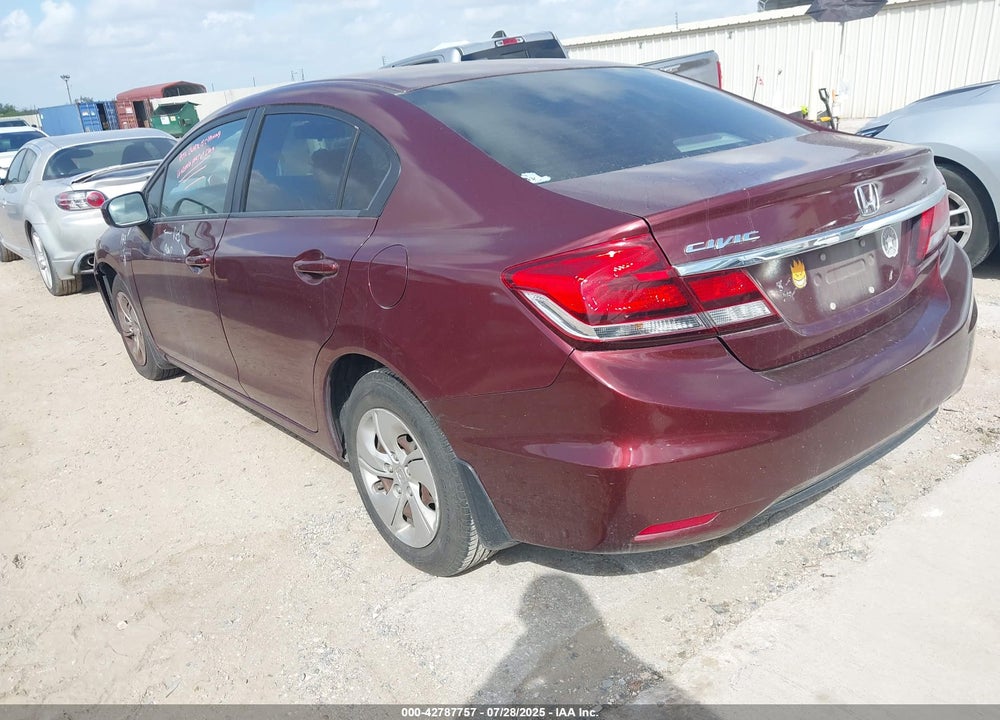 2014 HONDA CIVIC VIN: 2HGFB2F50EH553190