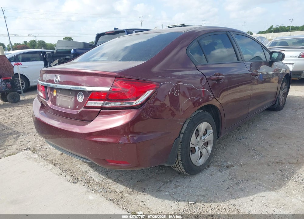2014 HONDA CIVIC VIN: 2HGFB2F50EH553190