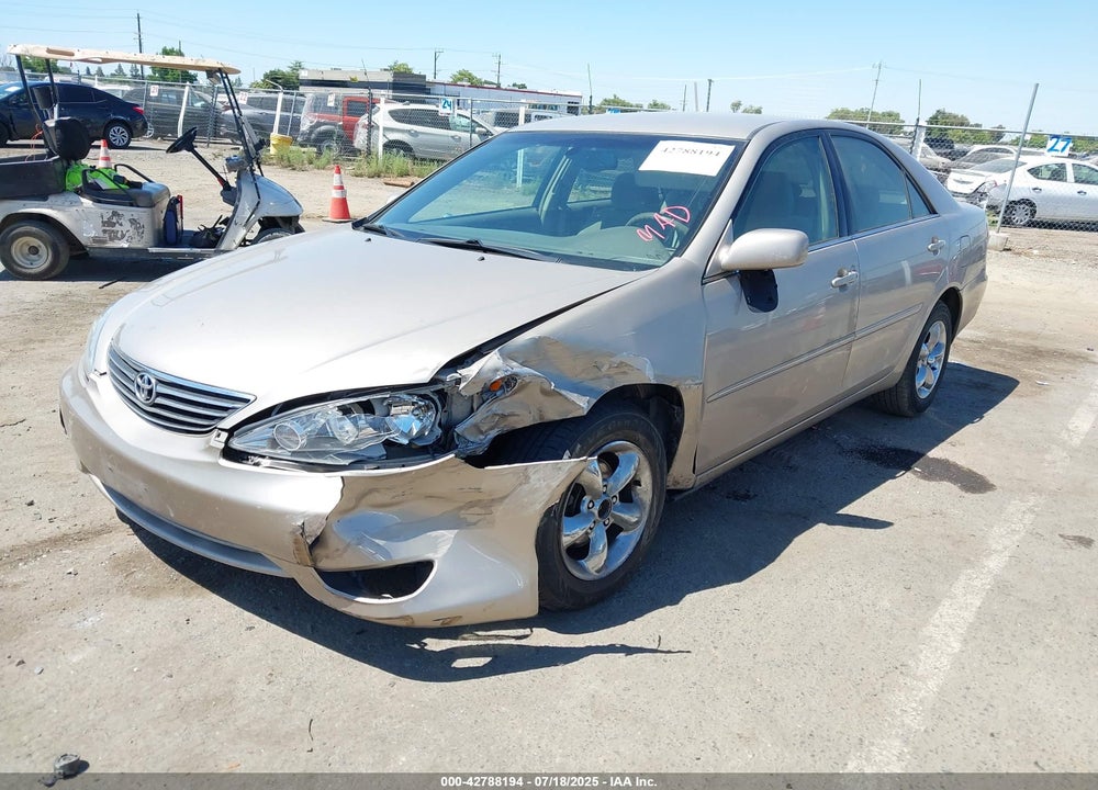 2005 TOYOTA CAMRY VIN: 4T1BE30K05U991614