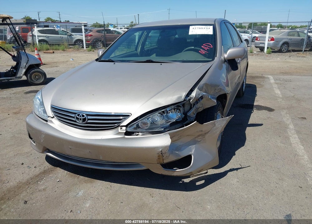 2005 TOYOTA CAMRY VIN: 4T1BE30K05U991614