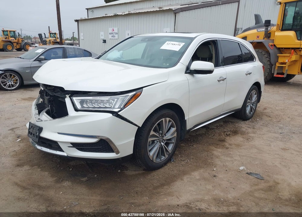 2017 ACURA MDX VIN: 5FRYD3H50HB008717