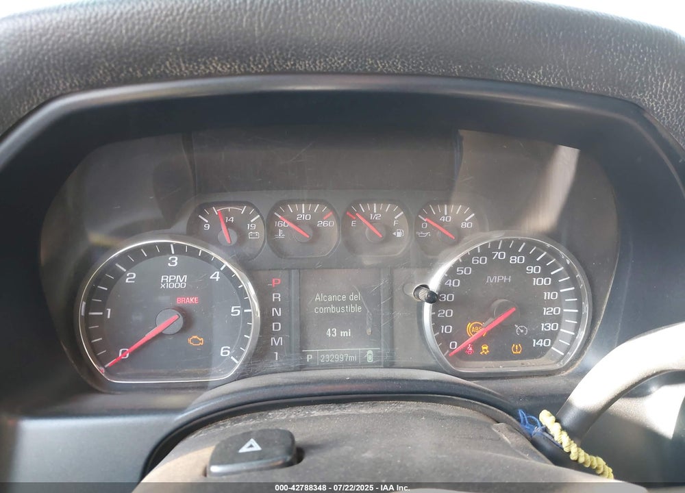 2015 CHEVROLET SILVERADO 2500 VIN: 1GC2KUEG7FZ108930