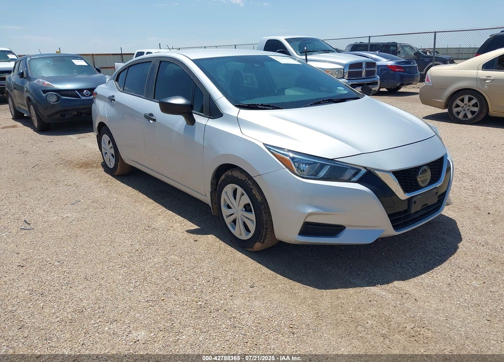 2021 NISSAN VERSA S XTRONIC CVT VIN: 3N1CN8DV6ML859155