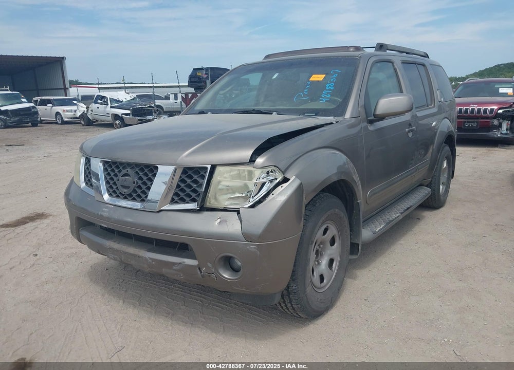 2006 NISSAN PATHFINDER SE VIN: 5N1AR18U46C656650