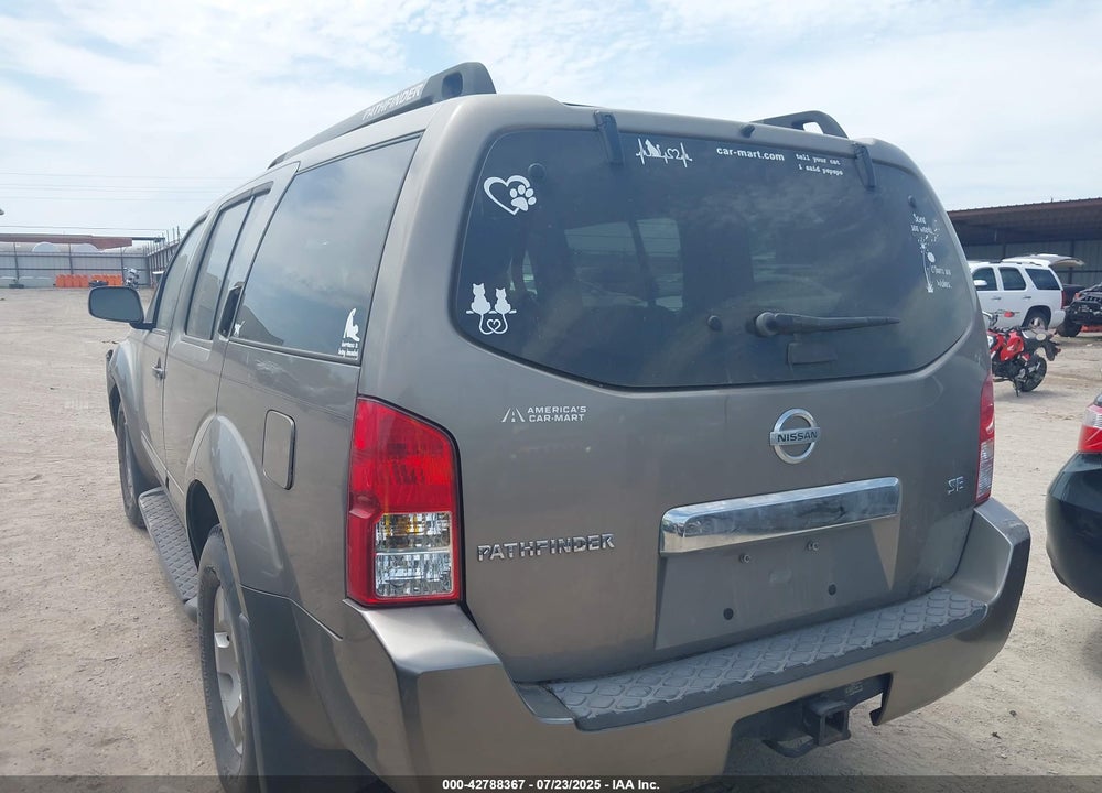 2006 NISSAN PATHFINDER SE VIN: 5N1AR18U46C656650